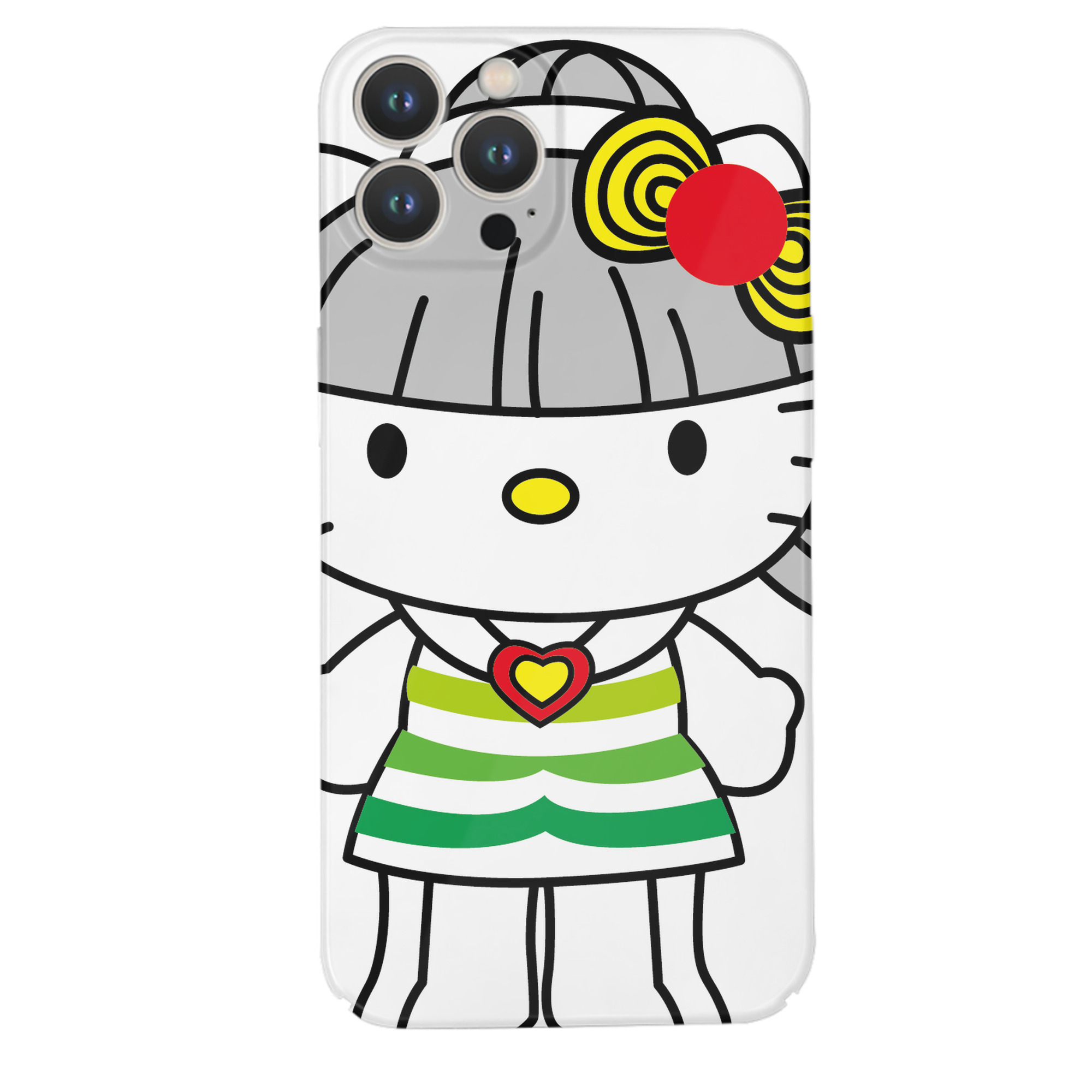 （画像用） Hello Kitty ハローキティ 【iPhone 14シリーズ対応】ハードケース